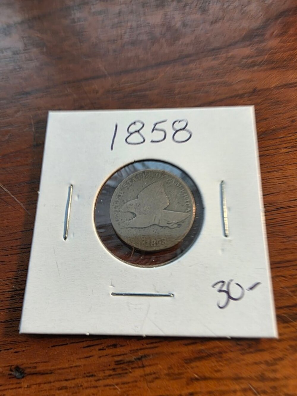 1858 FLYING EAGLE COIN VERY NICE CONDITION
